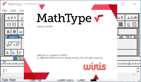 Tải MathType 7.4 Full Keygen Mới Nhất - Phần mềm viết ký hiệu toán học