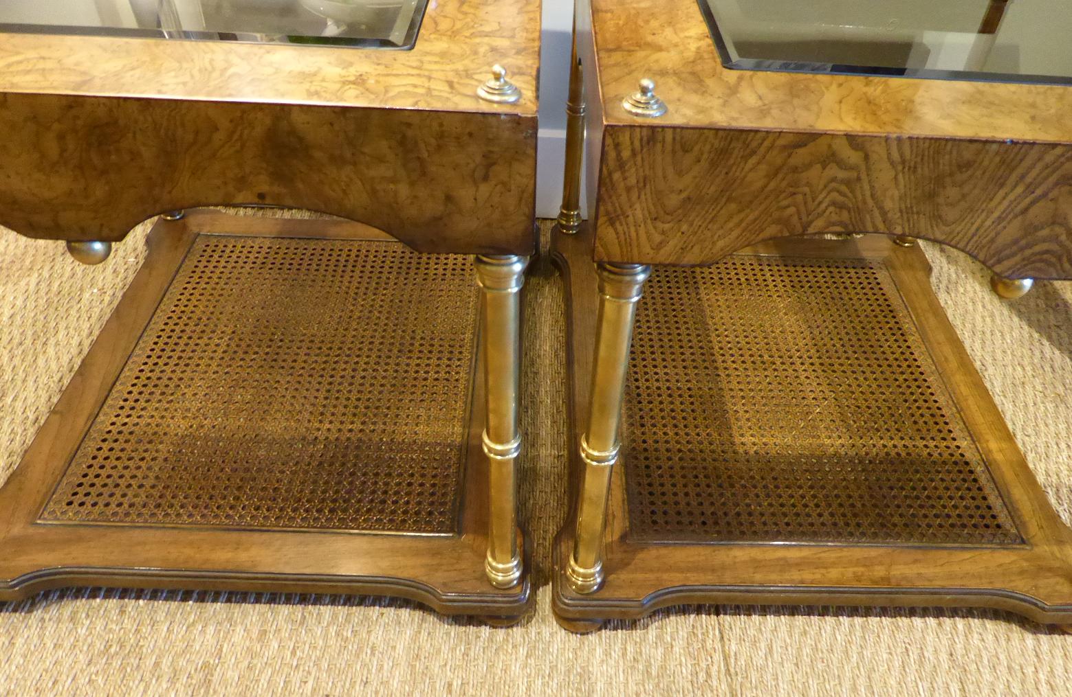 MICHAEL THOMAS Gordon Furniture Company; Pair of Side Tables