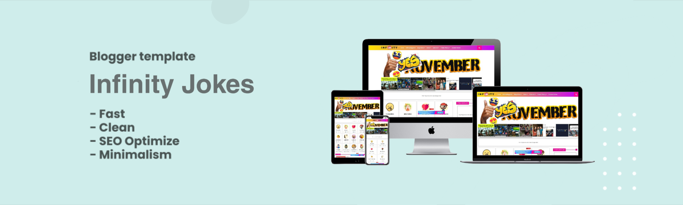 Median UI Blogger Template