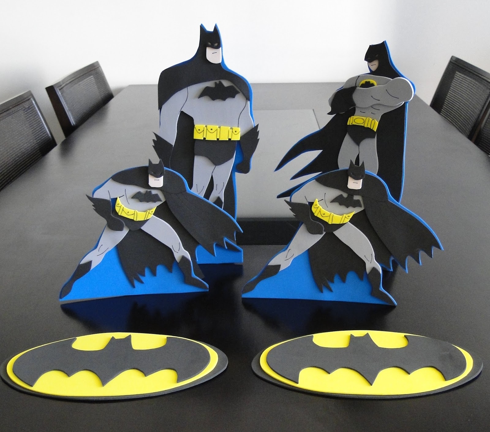 EVA Sob Medida - Artesanato e Moldes: Batman em EVA