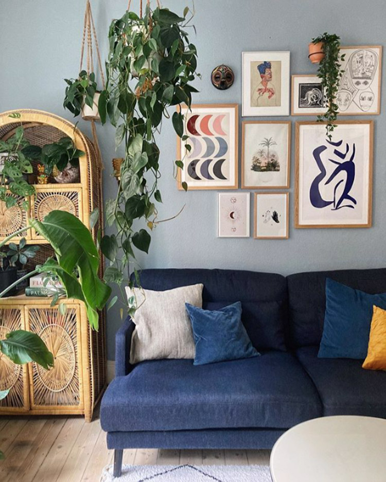 The Relaxed, Boho Copenhagen Home of a Plant Enthusiast