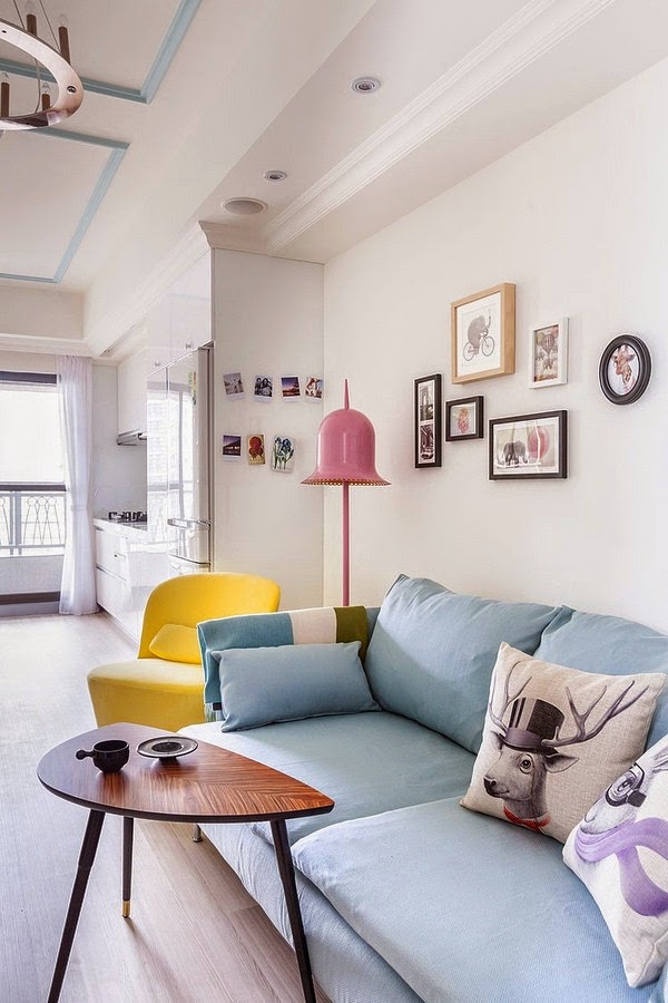 Charming apartment with pastel colors