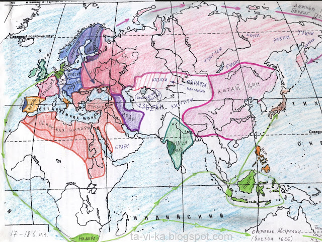 карты по истории history maps