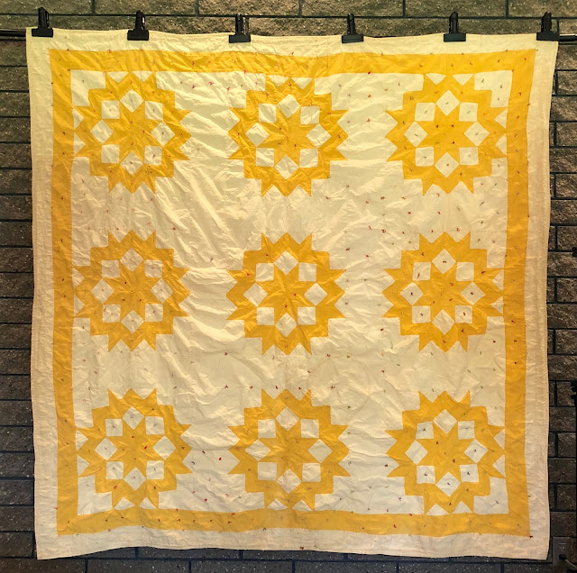 Julie Stocker Quilts at Pink Doxies Cheddar & Mustard Vintage Quilts