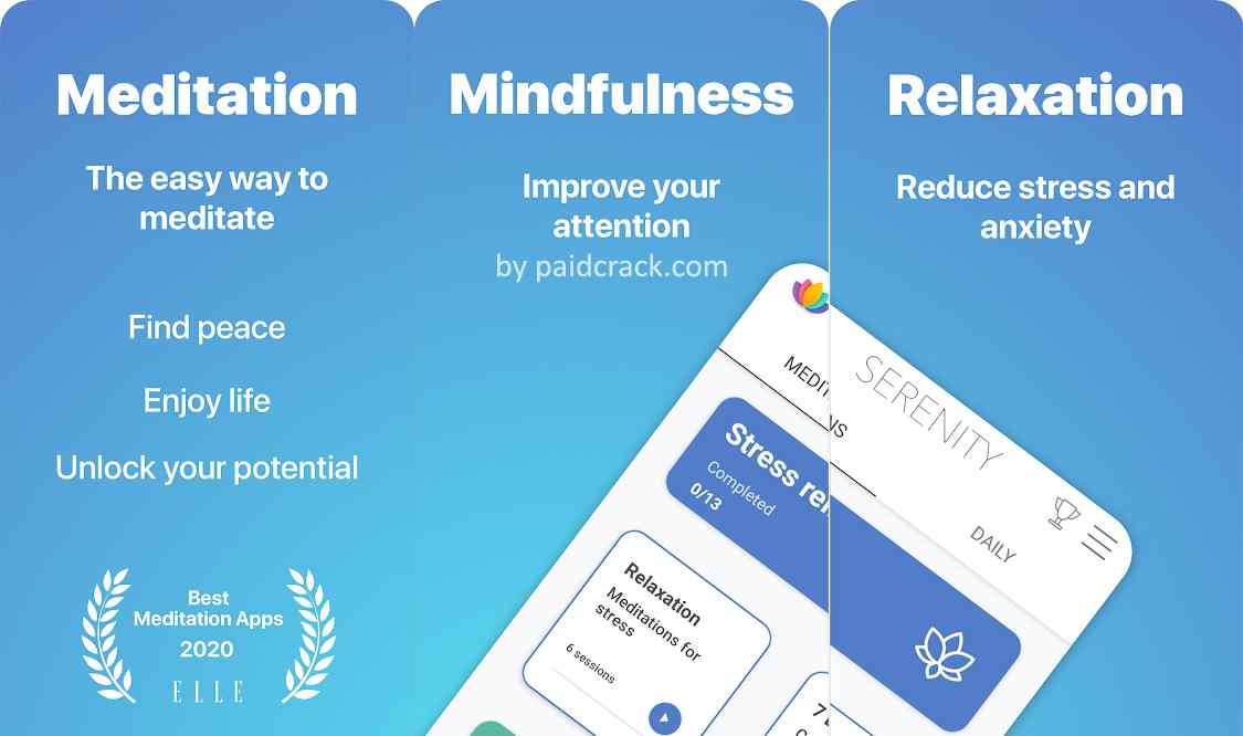 Serenity - Guided Meditation Premium Mod Apk 2.20.2 Serenity - Guided Meditation Premium Mod Apk 2.20.2