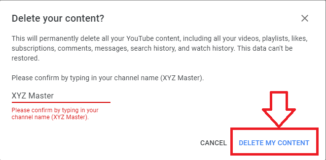How To Hide or Delete YouTube Channel