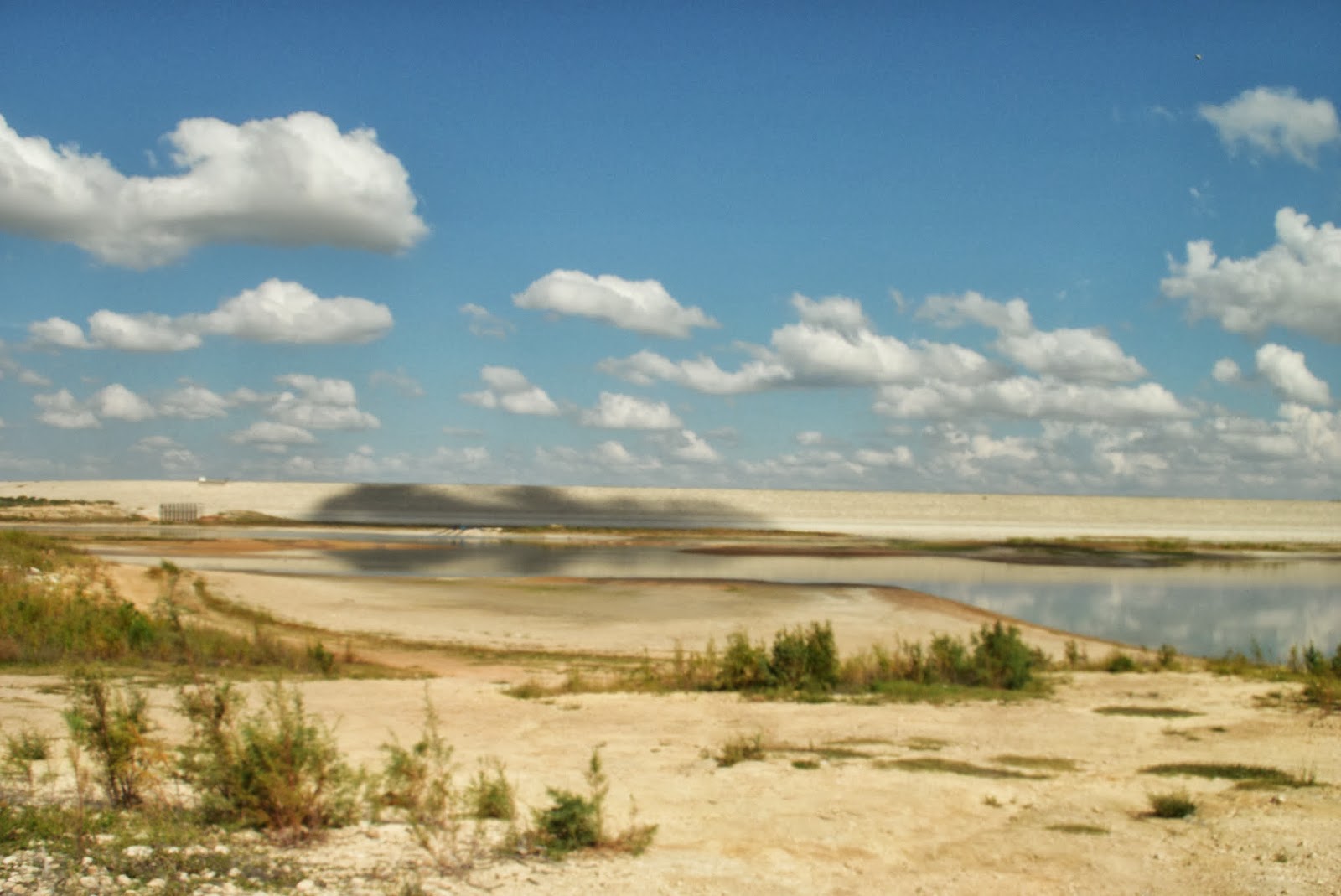 Twin Buttes Reservoir October 2013