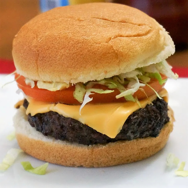 Air Fryer Hamburgers