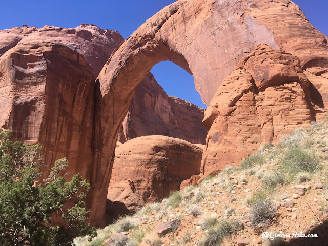 Backpacking To Rainbow Bridge National Monument Girl On A Hike
