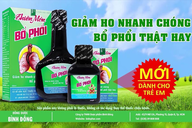 Thiên Môn Bổ Phổi