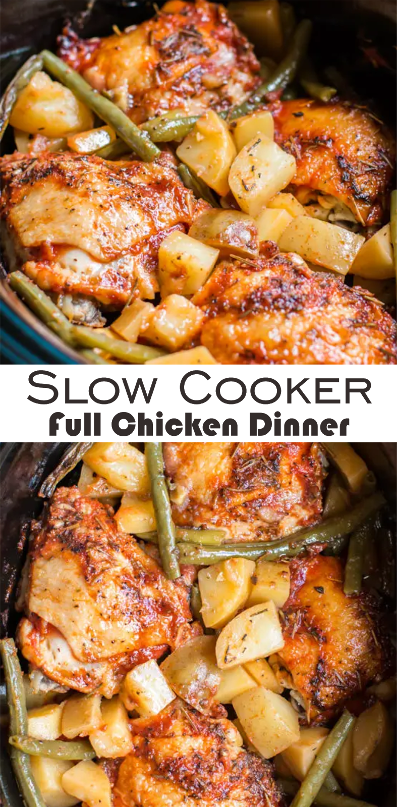 Slow Cooker Full Chicken Dinner Amzing Food