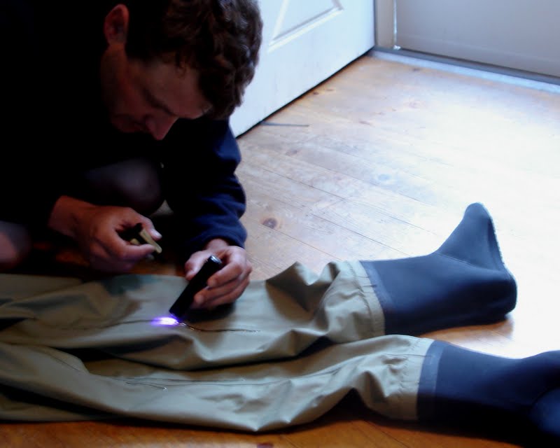 Colorado Fly Fishing Reports Last Minute Wader Repair