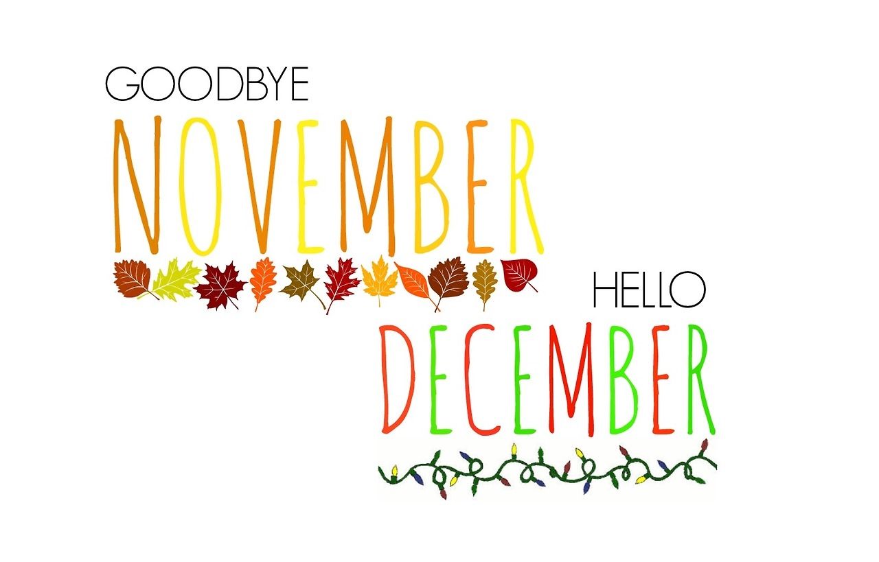 27+ Goodbye November Hello December Quotes Background