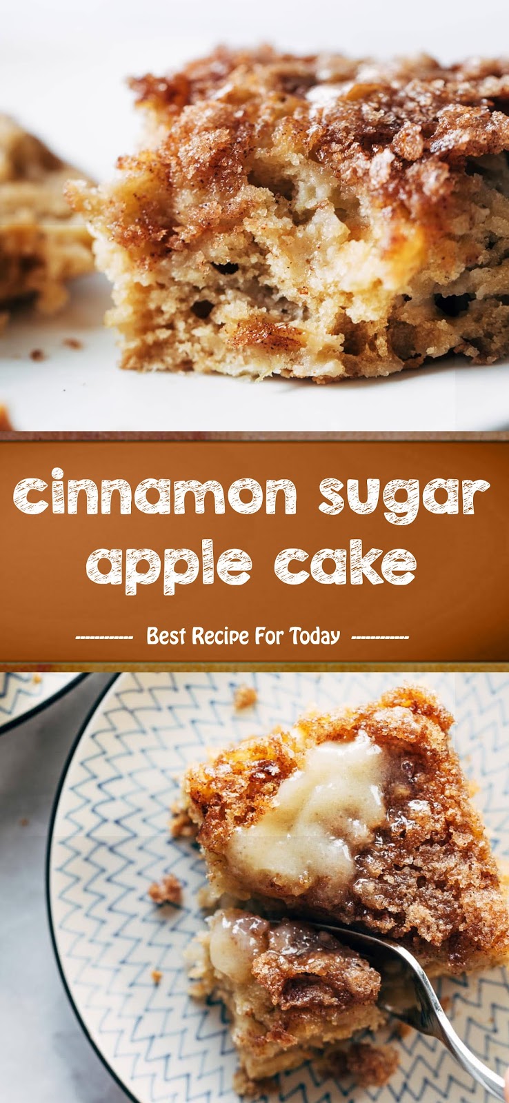 cinnamon sugar apple cake