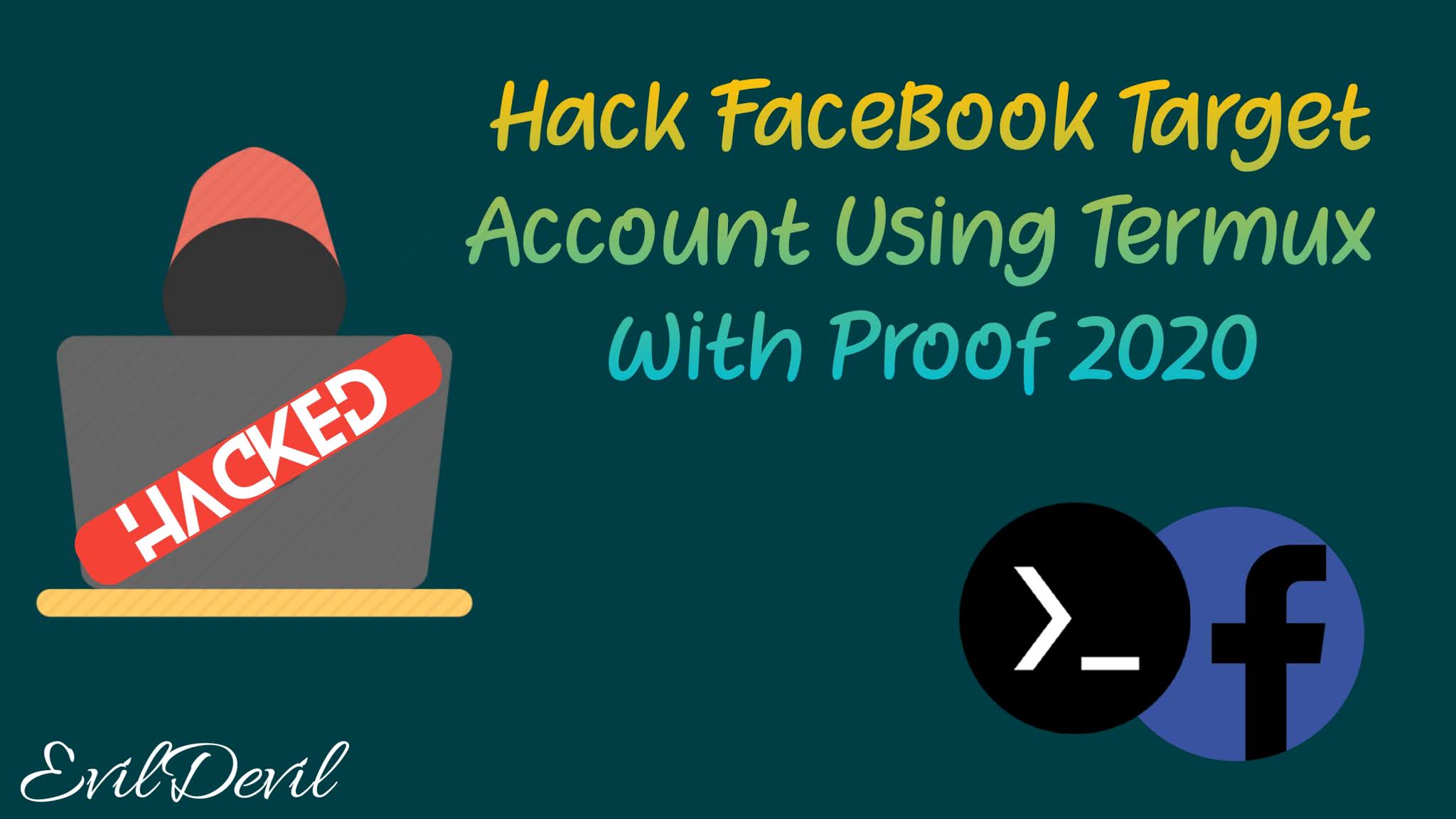 hack facebook target account using termux 2020 Hacker wasii