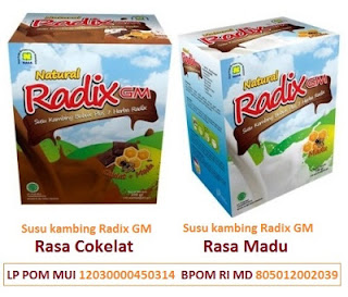  Natural Radix GM Susu Kambing Bubuk Plus Radix