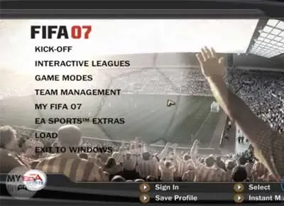 تحميل فيفا 2007 FIFA للكمبيوتر برابط مباشر من ماي ايجي