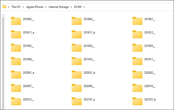 iPhone'dan Fotoğrafları Windows 11 PC'ye Aktarma 21 how to transfer photos from iphone to a windows 11 pc image 16