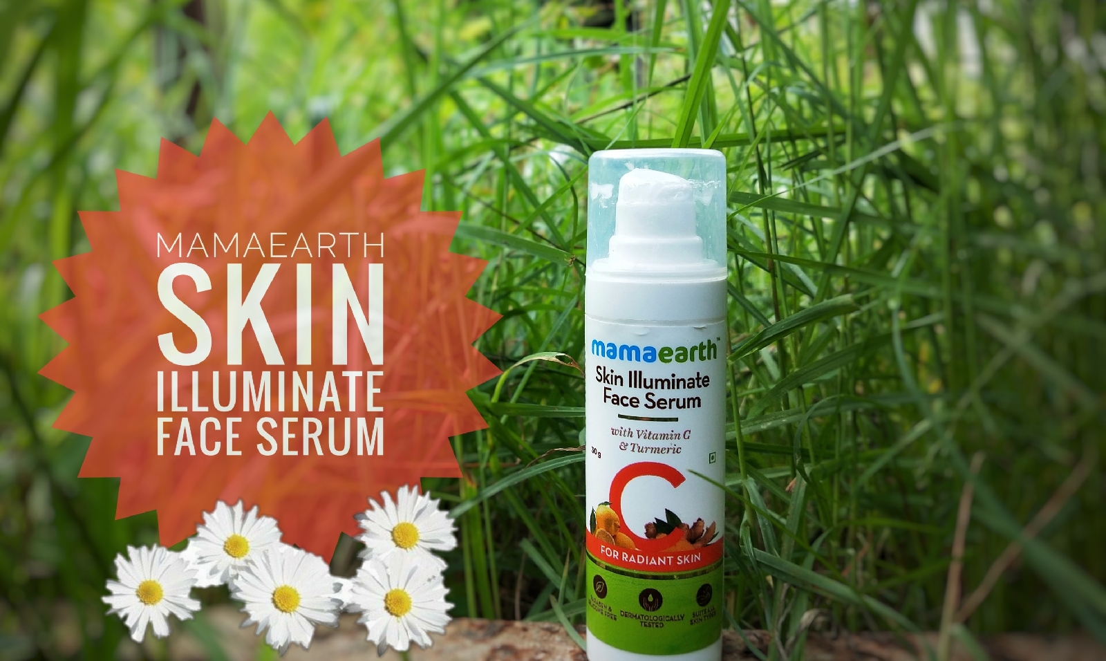 Mamaearth Skin Illuminate Face Serum Review Vitamin C serum