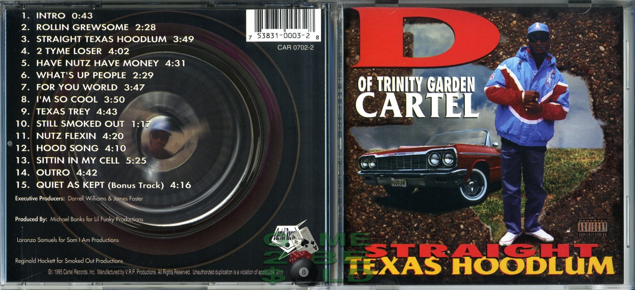 Game 2 Be Old D Of Trinity Garden Cartel Straight Texas