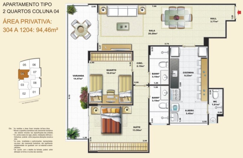 Action Imóveis Niterói: LA ROCHELLE- Santa Rosa ( 2 quartos)