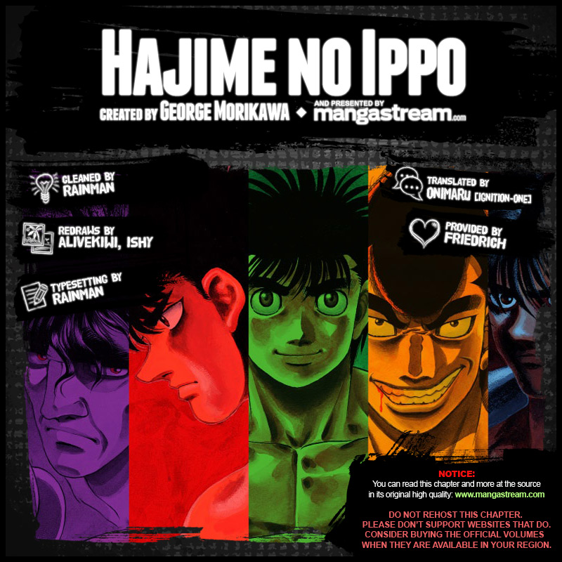 Hajime No Ippo 1155 En