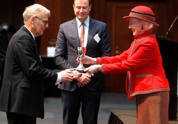 Queen Margrethe attended The Royal Danish Society of Agriculture's 250th anniversary