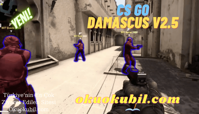 CS GO: Damascus v2.5 Vac Bypass, Glow, Aimboti, Son Sürüm İndir