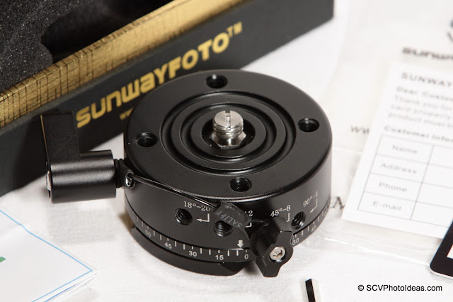 Sunwayfoto DDP-64SX Panoramic Indexing Rotator overview