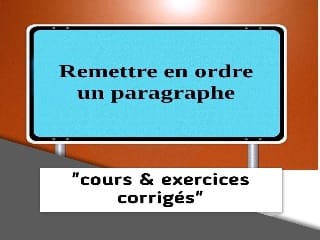 Remettre en ordre un paragraphe