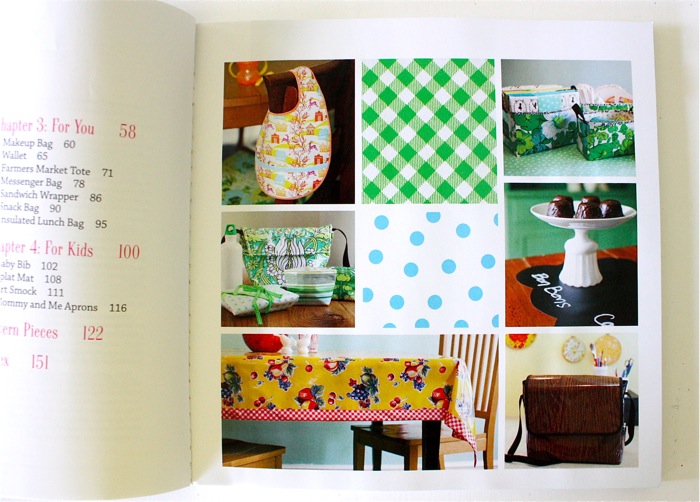 Sewing with Oilcloth book, and a treat MADE EVERYDAY