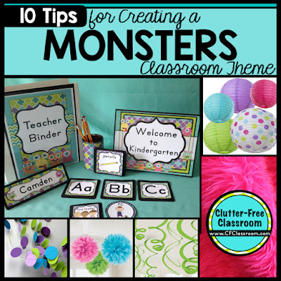Monsters Themed Classroom Ideas Printable Classroom