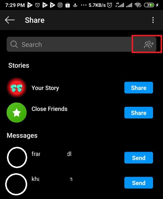 Cara Membuat Grup Instagram - SINAUSE.ID
