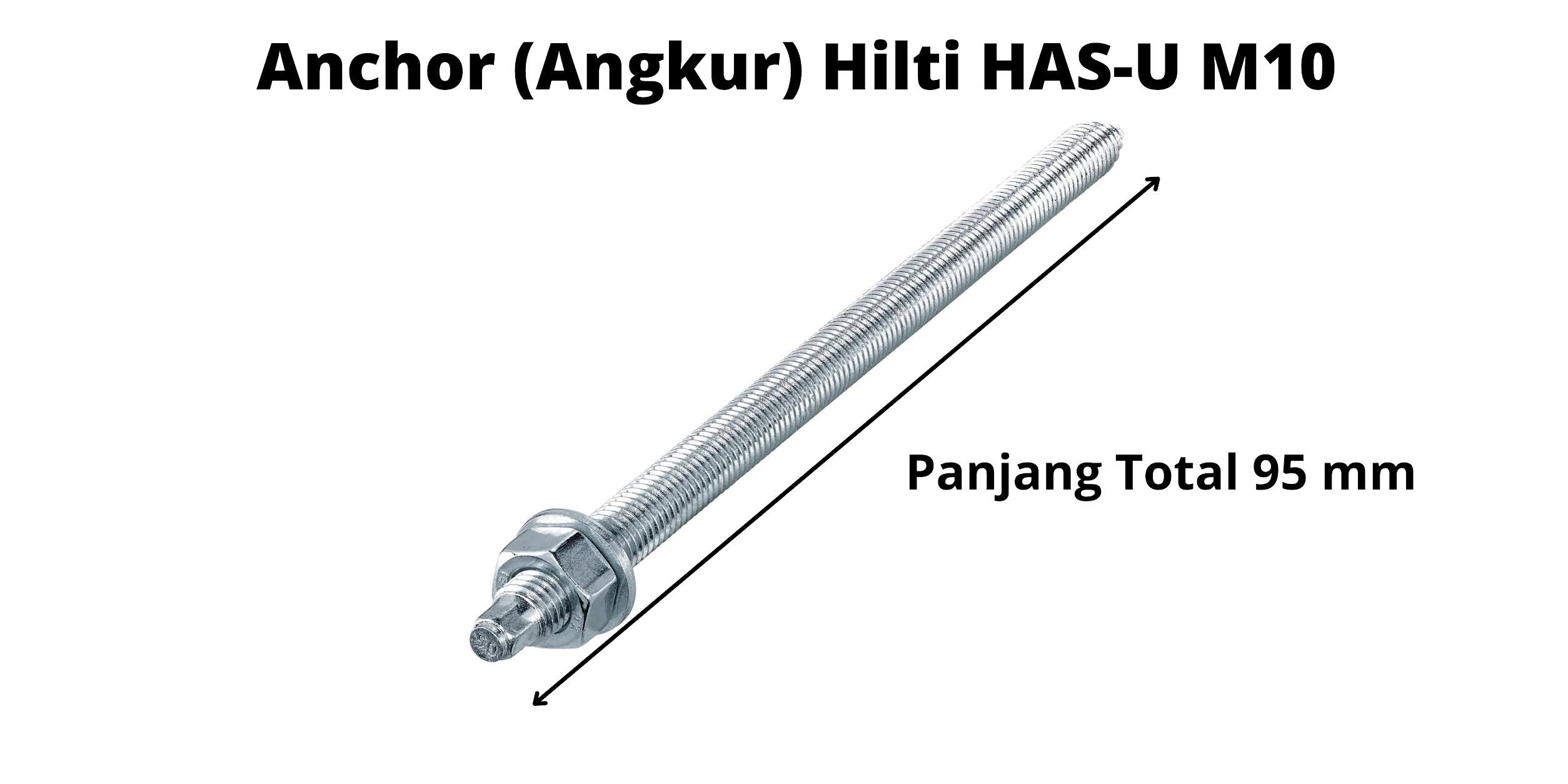 Anchor (Angkur) Hilti HASU M10 Chemical Angkur