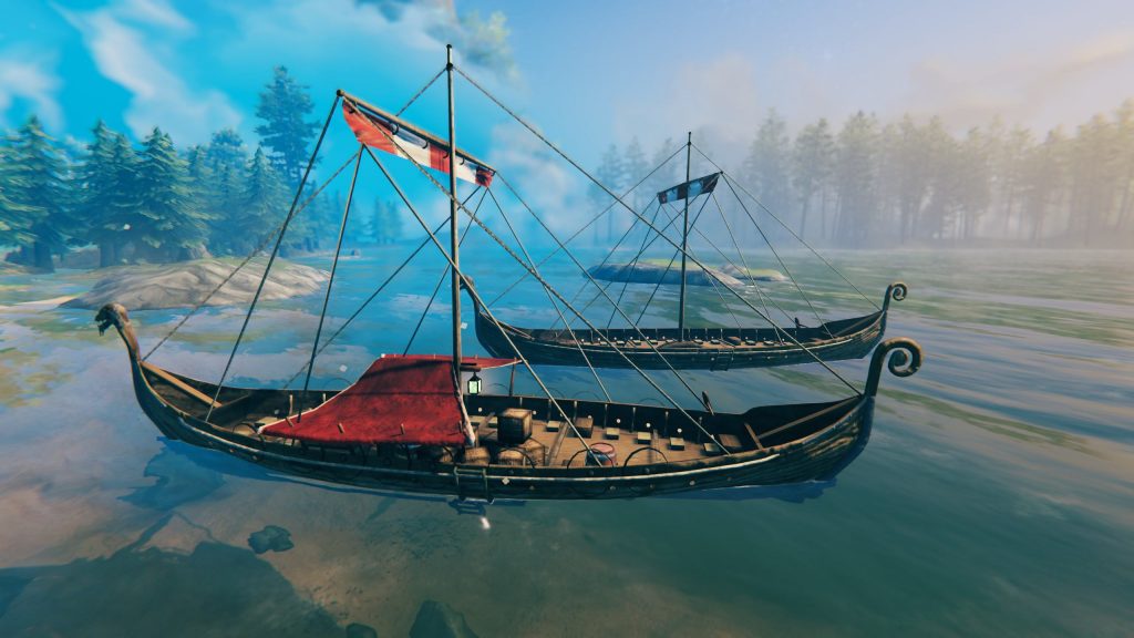 There is a secret ship in Valheim, but nobody knows how to get it legally