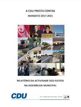 Veja aqui o Relatório dos eleitos na Assembleia Municipal no mandato 2017-2021
