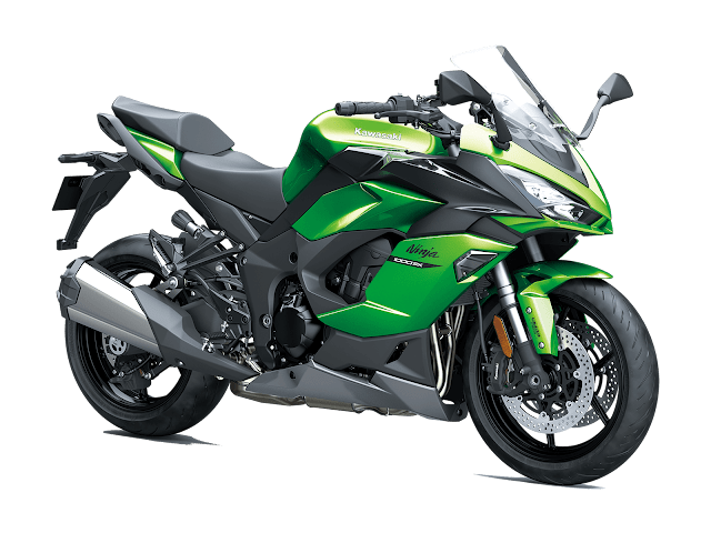 2021 Kawasaki Ninja 1000SX BS6 in its iconic Green Color (Emerald Blazed Green)