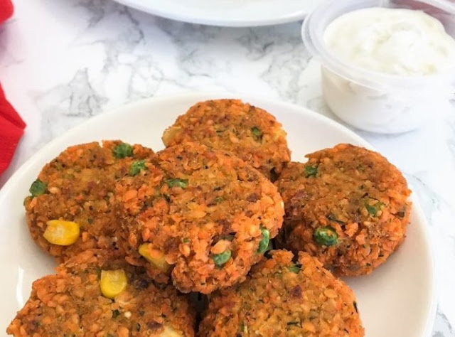 Lentil Veggie Nuggets #vegan #veggies