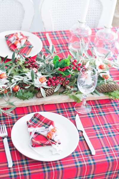 Centro de Mesa Navidad con bombones Lindor