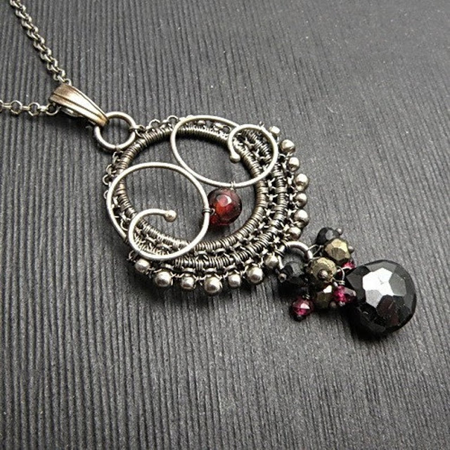 Wire Wrapped and Metal Work Jewelry and Tutorials by MadeBySunflower / The Beading Gem
