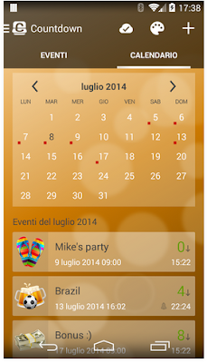 MI DITE UN'APPLICAZIONE ANDROID CHE CONTA I GIORNI CHE MANCANO AD UN DETERMINATO GIORNO ? MI DITE UN'APPLICAZIONE ANDROID CHE CONTA I GIORNI CHE MANCANO AD UN DETERMINATO GIORNO ?