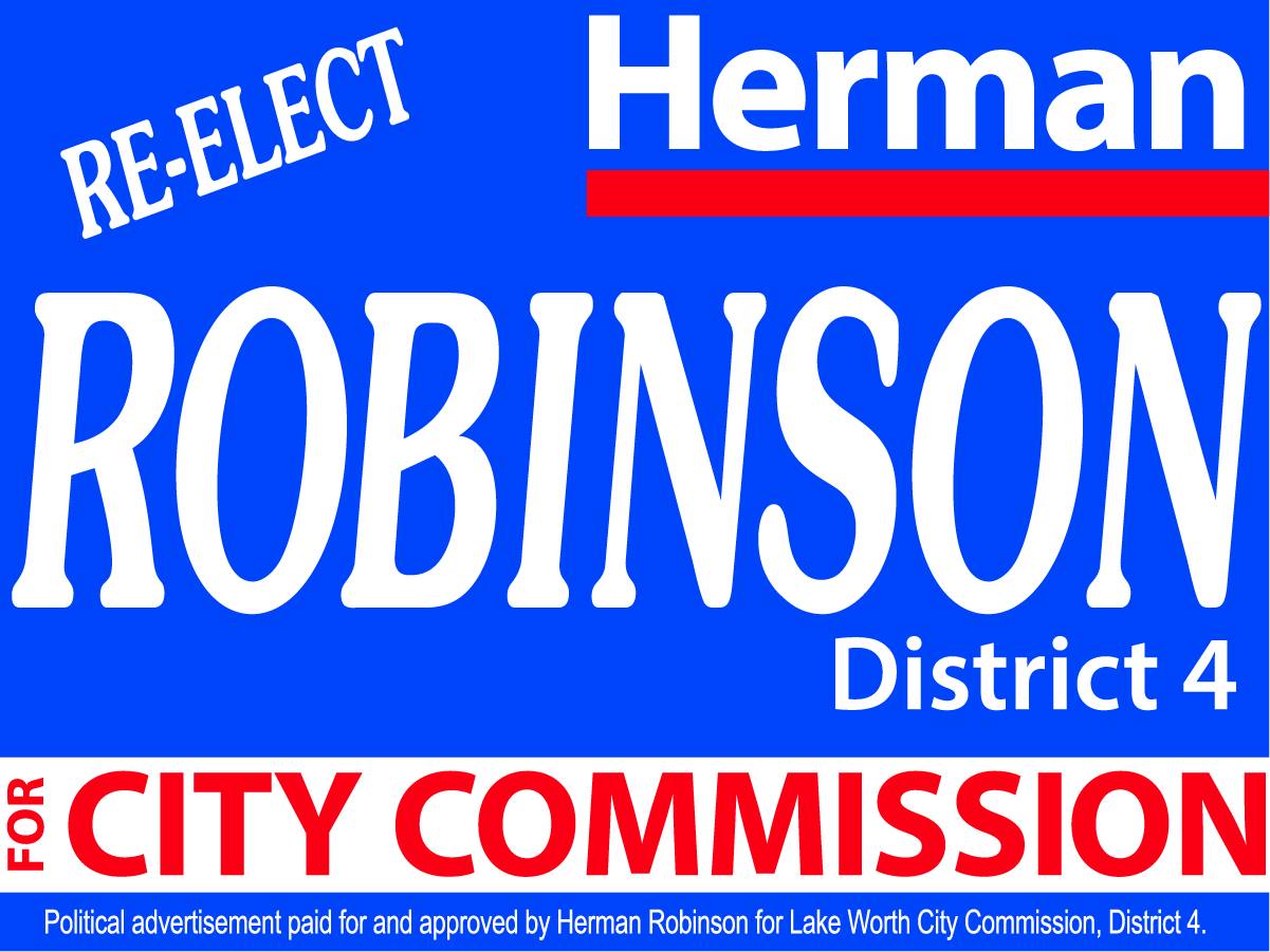 Lake Worth Beach City Limits District 4 Commissioner Herman C
