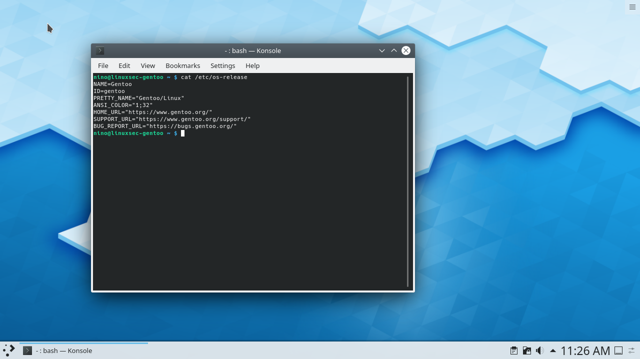 Cara Install Gentoo dan Desktop KDE Plasma LinuxSec