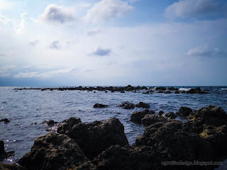 Rocky Coral Reefs Coastline Scenery At Umeanyar Beach, North Bali, Indonesia