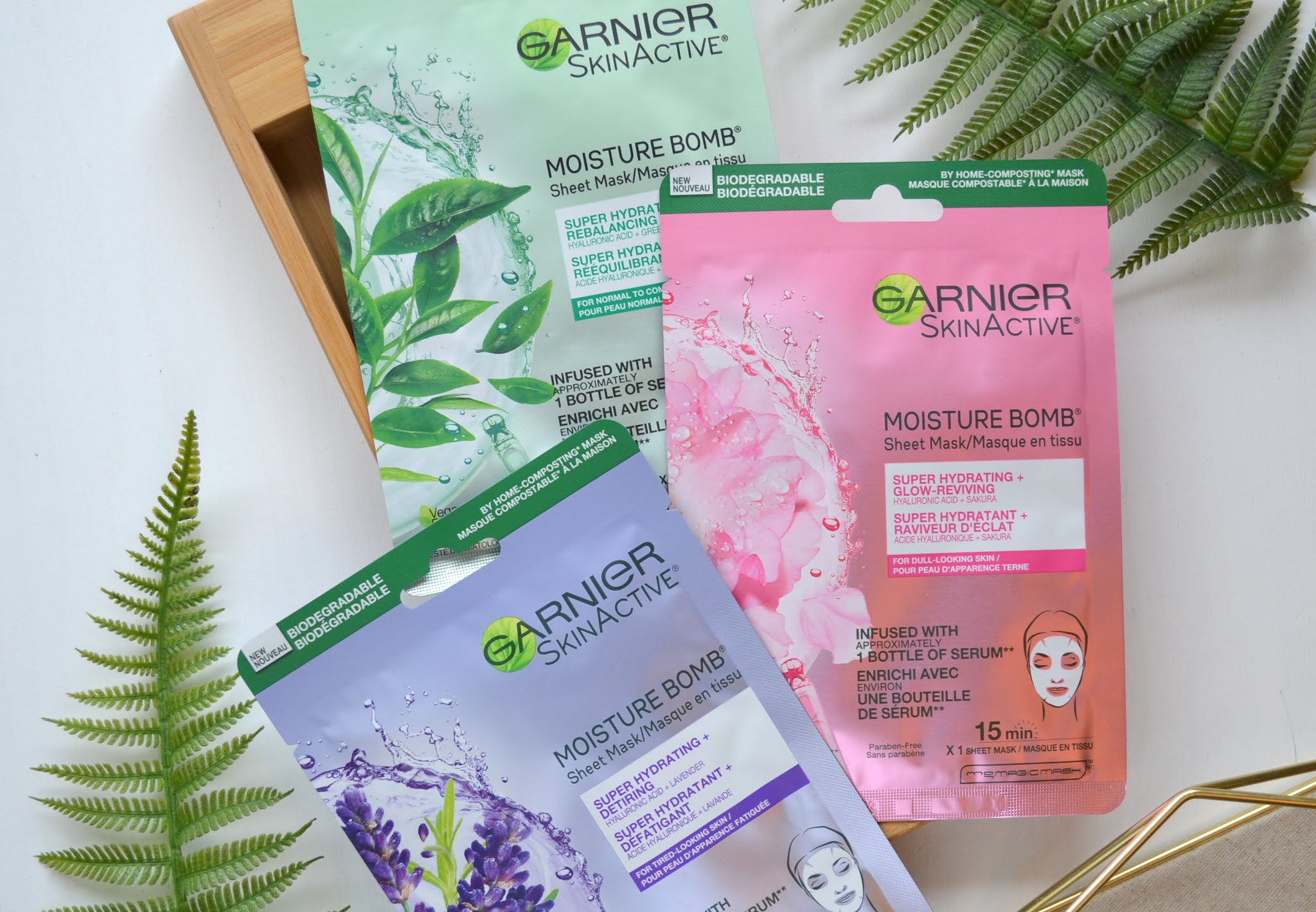 SHEET MASK | Garnier SkinActive Moisture Bomb Biodegradable Sheet Masks | Cosmetic Proof | beauty, nail art and lifestyle blog