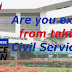 Can you be exempted from taking the Civil Service Exam?