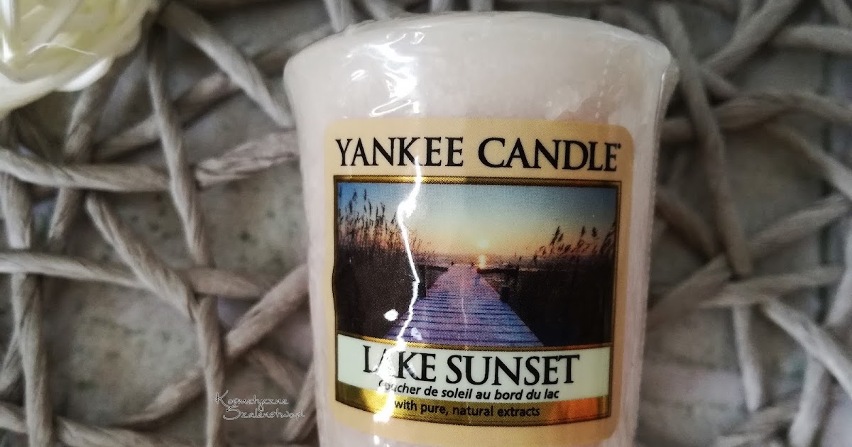 Kosmetyczne szaleństwo Yankee Candle Lake Sunset