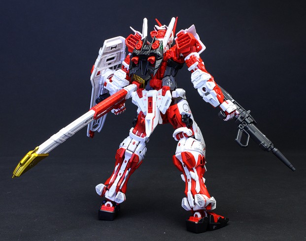 Painted Build: RG 1/144 Gundam Astray Red Frame 