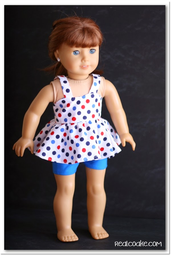 American Girl Doll Shorts {Patterns for Doll Clothes}