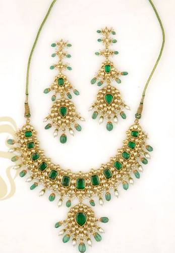 Kundan Jadau Set by Shankarlal Jewellers - Jewellery Designs